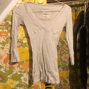 White Hollister long sleeve shirt!